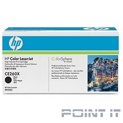 HP CE260X Картридж ,Black{CLJ CP4525, Black, (17000стр.)}