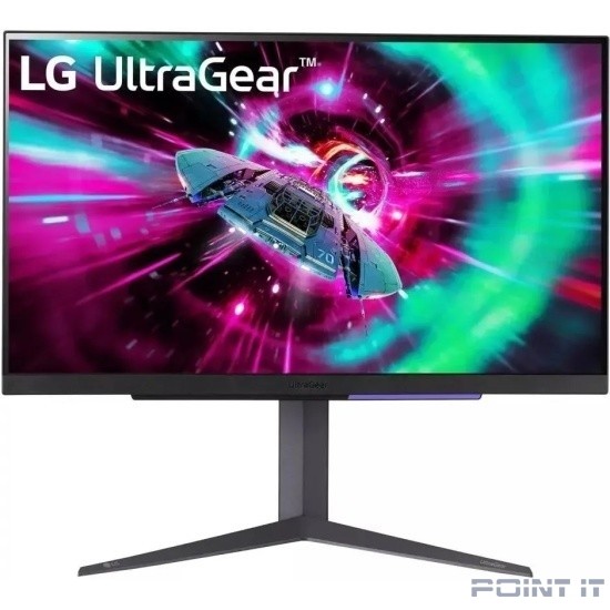 Монитор LCD LG 31.5" 32GR93U-B UltraGear {IPS 3840x2160 144Hz 1ms 400cd 16:9 AudioOut USB 178/178 2xHDMI DisplayPort FreeSync(Premium) HDR10}