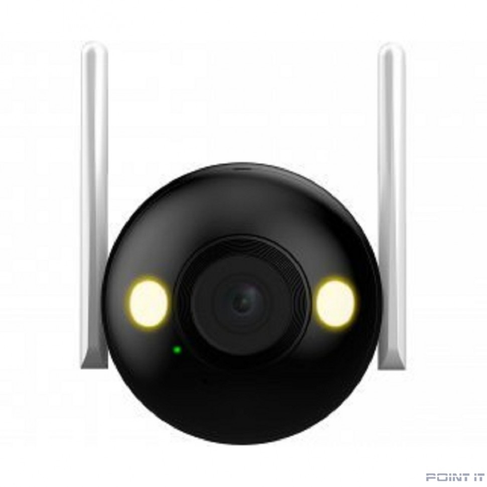 DAHUA DH-IPC-F2CP-PV-0280B Уличная цилиндрическая IP-видеокамера Smart Dual Light 2Мп, 1/3” CMOS, объектив 2.8мм, видеоаналитика, ИК 30м, LED 30м, микрофон, динамик, Wi-Fi 2.4ГГц, IP67, металл пластик