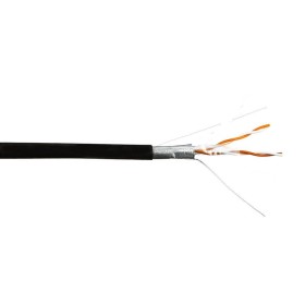 Кабель Skynet Premium FTP2 cat.5е, одножильный, 305м, Cu, для наружных работ, черный