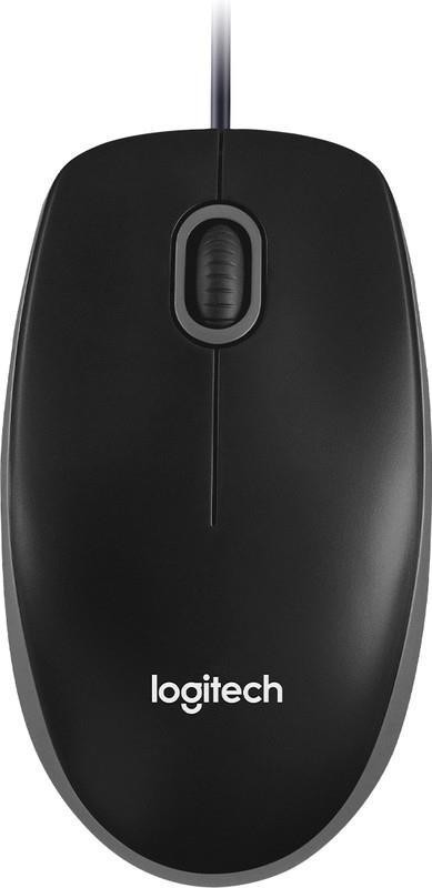 Мышка USB OPTICAL B100 BLACK 910-006605 LOGITECH