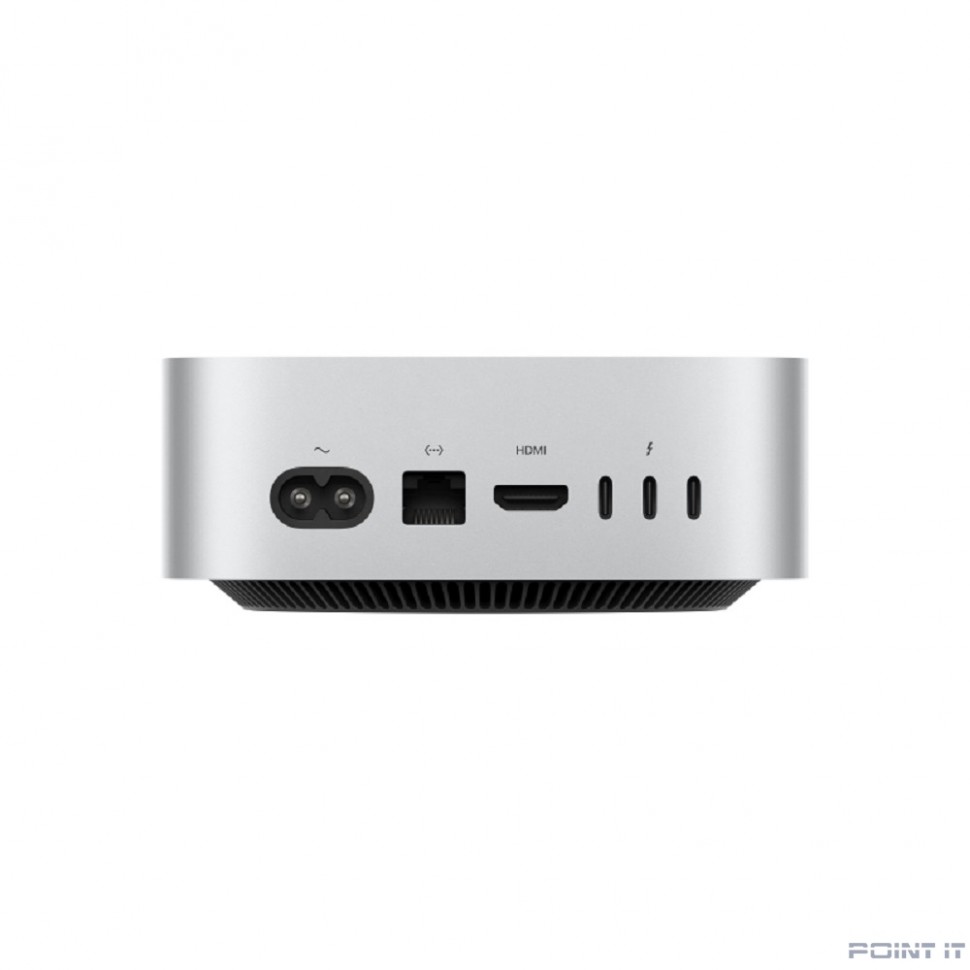 Apple Mac Mini 2024 [MCYT4] Silver {M4 10C CPU 10C GPU/24Gb/512Gb SSD/рекоменд.переходник 1979059}