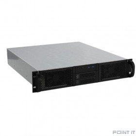 Procase RE204-D0H8-FE-65 Корпус 2U server case,0x5.25+8HDD,черный,без блока питания(2U,2U-redundant),глубина 650мм,EATX 12&quot;x13&quot;, панель вентиляторов 4*80х25 PWM