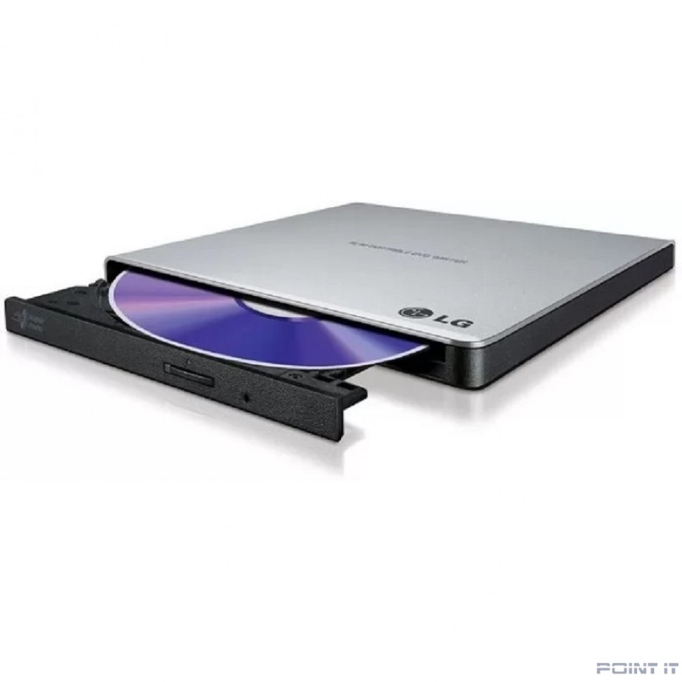 LG DVD-RW GP57ES40 ext. Silver Slim Ret USB2.0 (совместим с 3.0)