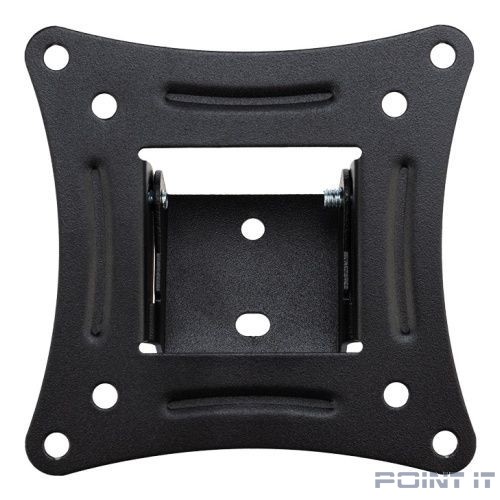 REXANT Кронштейн для телевизора 10"- 27" дюймов наклонный серия HOME чёрный {10"-27" Максимальная нагрузка: 15 кг VESA: 75х75, 100х100 мм}