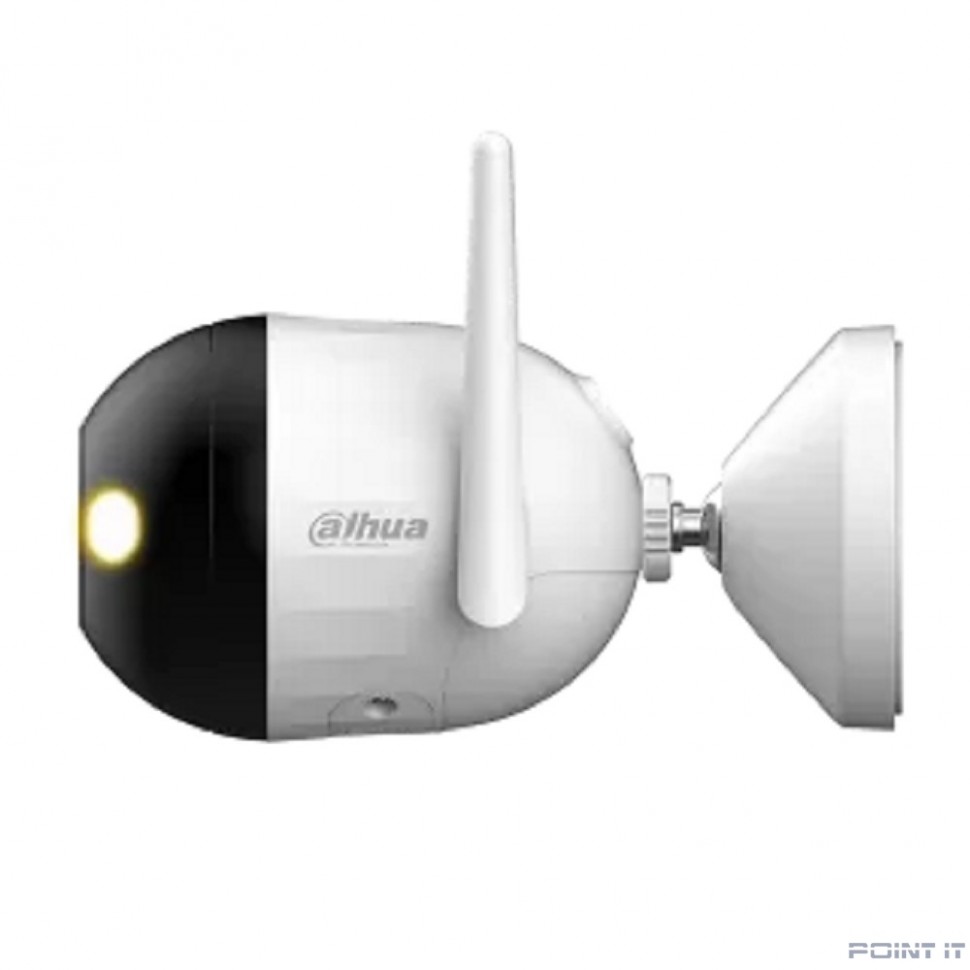 DAHUA DH-IPC-F4CP-PV-0280B Уличная цилиндрическая IP-видеокамера Smart Dual Light 4Мп, 1/3” CMOS, объектив 2.8мм, видеоаналитика, ИК 30м, LED 30м, микрофон, динамик, Wi-Fi 2.4ГГц, IP67, металл пластик