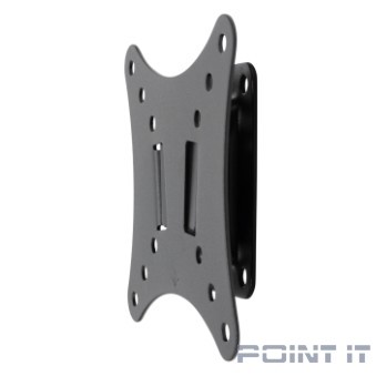 REXANT Кронштейн для телевизора 10"-27", фиксированный чёрный {10"-27" Максимальная нагрузка: 15 кг VESA: 75х75, 100х100 мм}