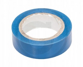 Изолента (лента изоляционная) 15мм х 5м, синяя, Netko, 10шт