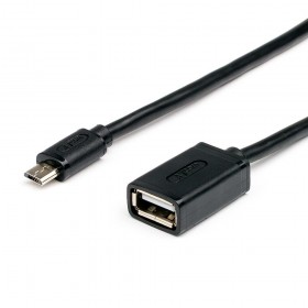 Кабель USB2.0/MICRO-USB OTG 0.1M AT3792 ATCOM