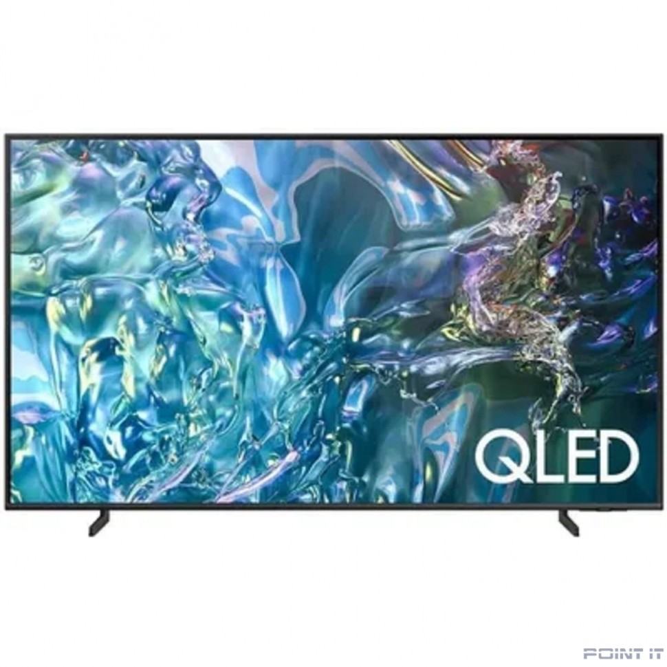 Samsung 55" QE55Q60DAUXRU Series серый {Ultra HD 60Hz DVB-T2 DVB-C DVB-S2 USB WiFi Smart TV}