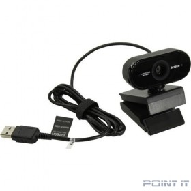 Камера Web A4Tech PK-930HA, черный 2Mpix (1920x1080) USB2.0 с микрофоном [PK-930HA]