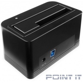 Gembird HD32-U3S-4 Докстанция 2.5"/3.5" черный, USB 3.0, SATA, HDD/SSD