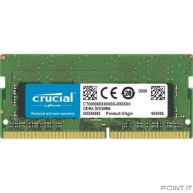 Модуль памяти для ноутбука SODIMM 32GB PC25600 DDR4 SO CT32G4SFD832A CRUCIAL