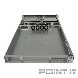 Exegate EX264267RUS Серверный корпус Exegate Pro 1U660-HS04 <RM 19", высота 1U, глубина 660, без БП, 4xHotSwap, USB>