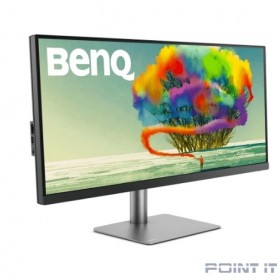 Монитор LCD BenQ 34&quot; PD3420Q черный {IPS 3440x1440 60hz 5ms 178/178 350cd 1000:1 10bit(8bit+FRC) DisplayHDR400 2xHDMI2.0 DisplayPort1.4 3xUSB3.1 USB-C(DisplayPort 65W) 2x2.5W VESA} [9H.LJHLB.QPE]