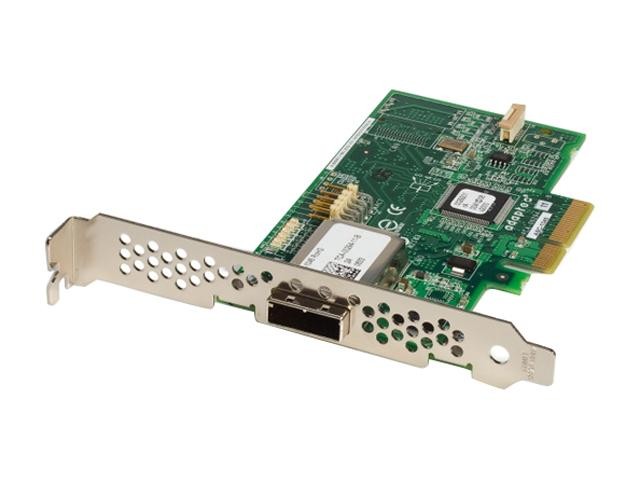 Adaptec Контроллер ASC-1045 3Gb/s SATA/SAS Sgl 4x Ext, PCI-E x4, LP (2259500-R)