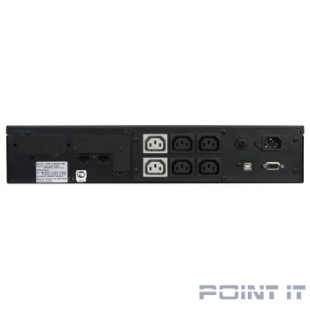 UPS PowerCom King Pro RM KIN-1200AP LCD (2U) {Line-Interactive, 1200VA/960W, Rack, IEC, Serial+USB, SmartSlot, RS-232}