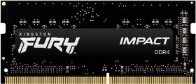 Модуль памяти для ноутбука FURY 8GB DDR4-3200 KF432S20IB/8,CL20, 1.2V IMPACT KINGSTON