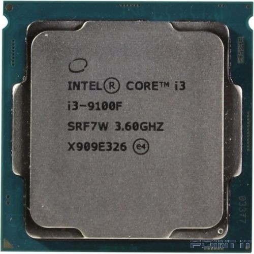 CPU Intel Core i3-9100F Coffee Lake OEM {3.60Ггц, 6МБ, Socket 1151v2} CM8068403358820/CM8068403377321