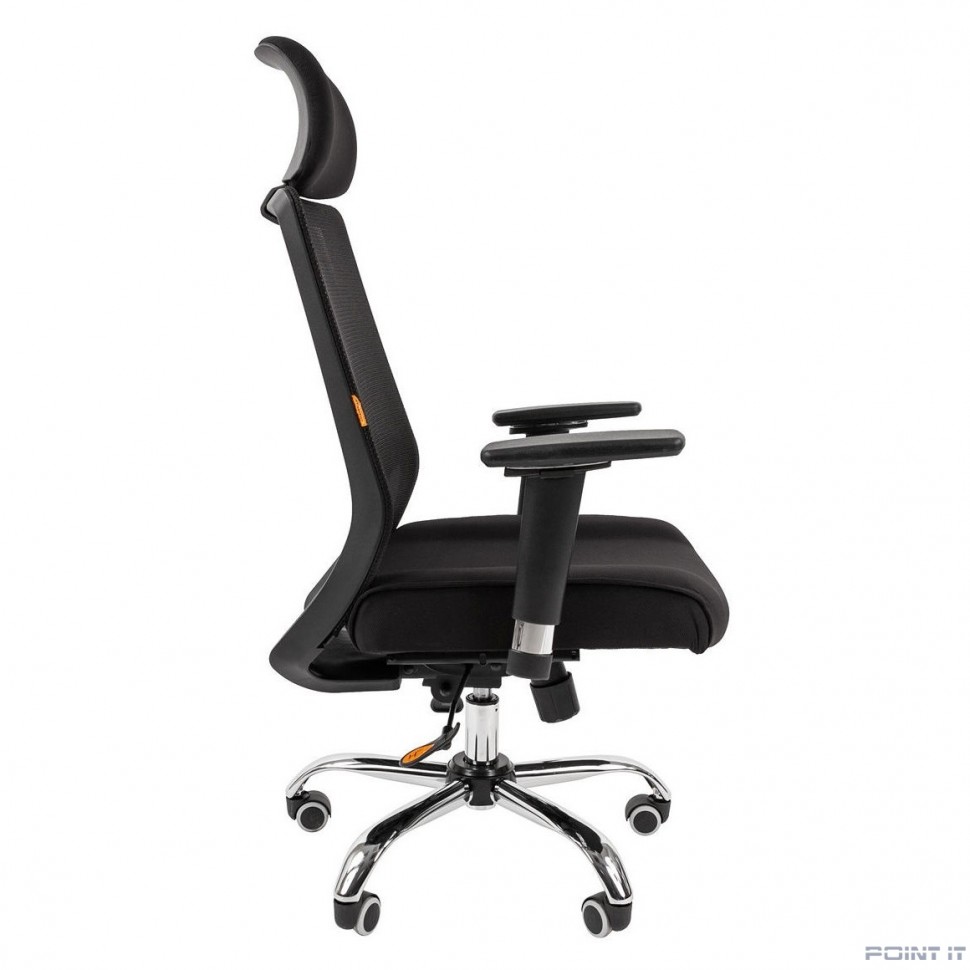 Офисное кресло Chairman 555 Россия LUX TW черный (7062965)