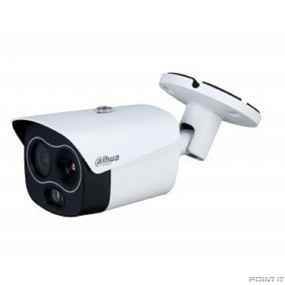 DAHUA DHI-TPC-BF1241-TB3F4-DW-S8 Двухспектральная тепловизионная IP-камера с ИИ, 1/2.7" Progressive CMOS; объектив 4мм, неохлаждаемый FPA детектор 256x192, объектив 3.5мм, ИК до 30м, IP67
