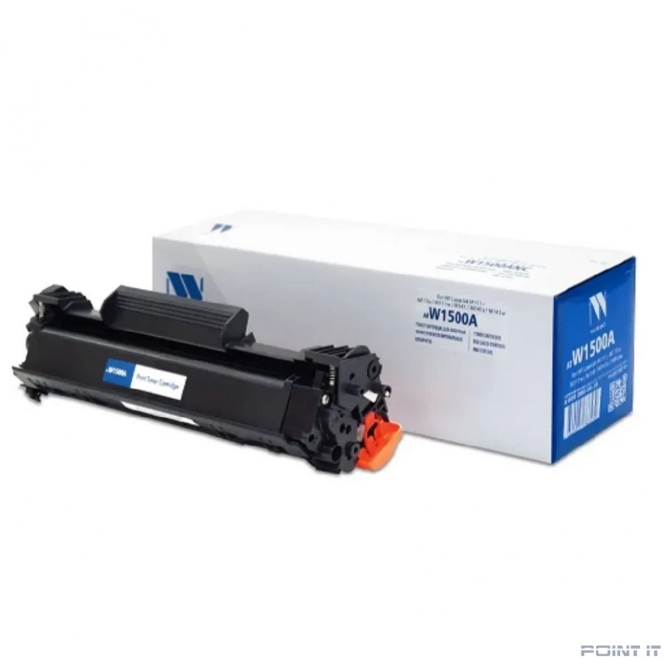 NV Print Картридж W1500A совместимый NV-W1500A для HP LaserJet M111 / M111a / M111w / M141 / M141a / M141w (980k)