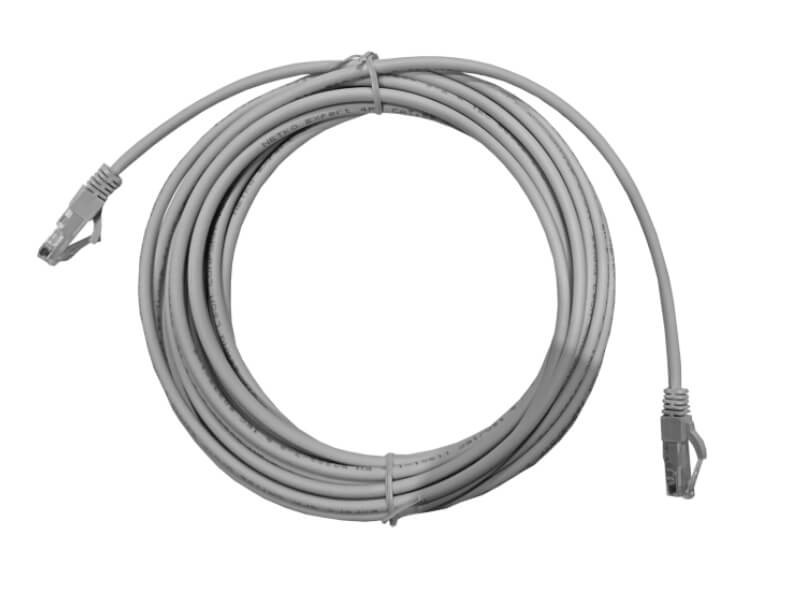 Патч-корд UTP4 cat.5e, 7.0м, литой коннектор, серый, LSZH, NETKO Expert CKC