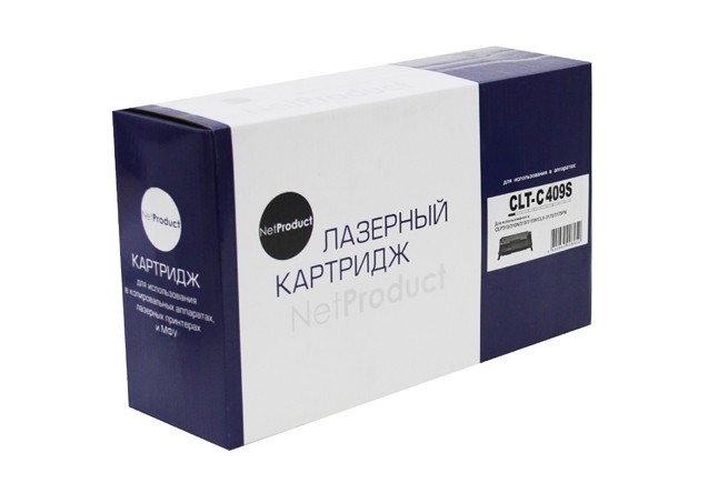 Тонер-картридж NetProduct (N-CLT-C409S) для Samsung CLP-310/315/CLX-3170fn/3175, C, 1K