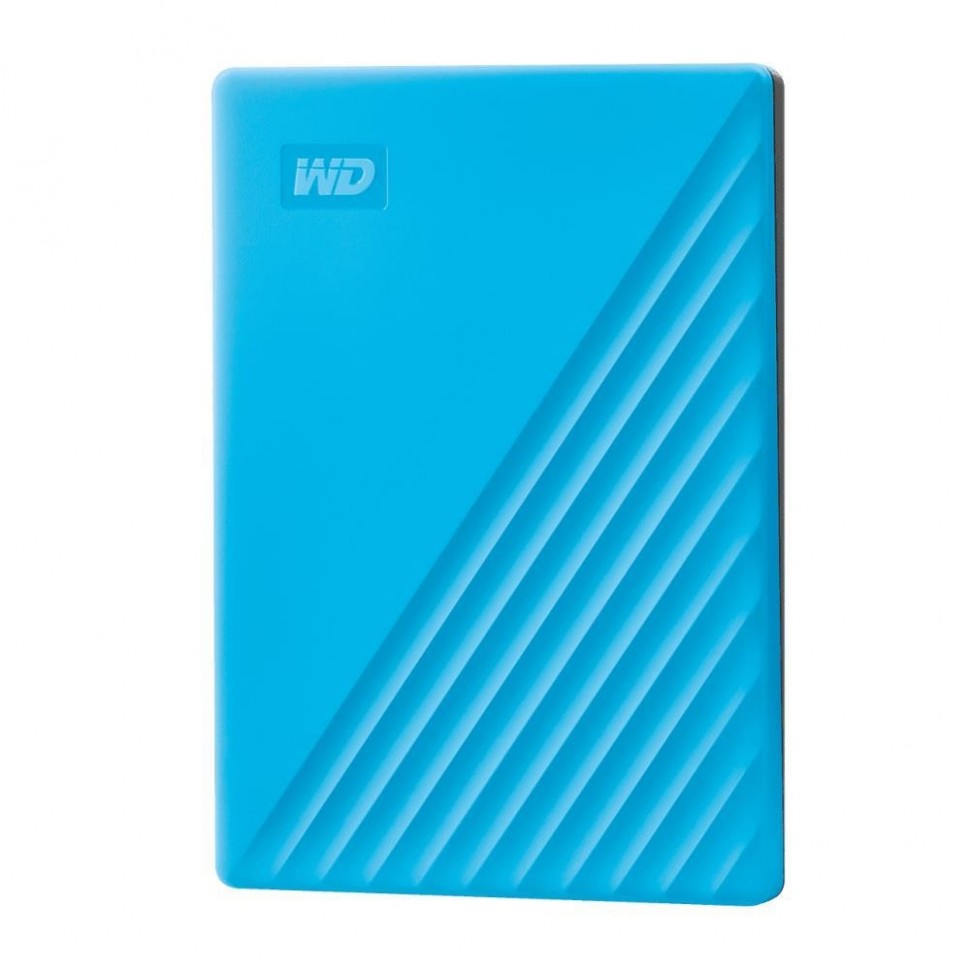 Внешний жесткий диск WESTERN DIGITAL My Passport 2Тб Наличие USB 2.0 Наличие USB 3.0 USB 3.2 Цвет синий WDBYVG0020BBL-WESN