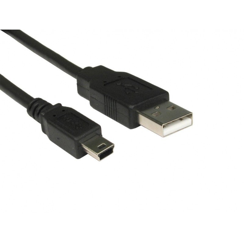 Кабель шт.USB A - шт.mini USB B 1.1 (1,5м), черный, блистер. Netko РАСПРОДАЖА
