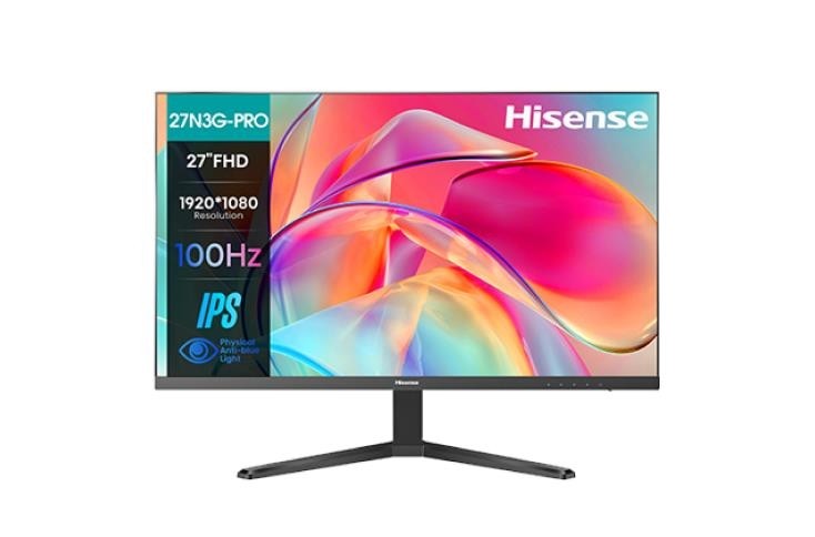 ЖК монитор HISENSE/27"/черный/4.5 кг 27N3G-PRO