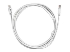 Патч-корд UTP4 cat.5e, 3.0м, литой коннектор, серый, LSZH, NETKO Expert CKC