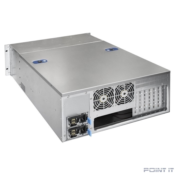 Exegate EX292425RUS Серверная платформа ExeGate Pro 4U660-HS24 <RM 19", высота 4U, глубина 660, Redundant БП 2x800W, 24xHotSwap, USB>