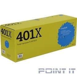 T2 CF401X Картридж TC-HCF401X для HP CLJ Pro M252n/M252dw/M277n/M277dw (2300 стр.) голубой, с чипом