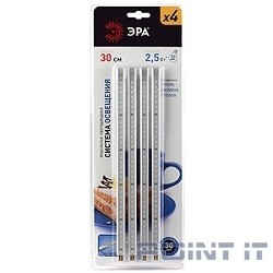 ЭРА LM-2,5x4-840-B1 {Светодиодный светильник, соединительный кабель, источник питания 15вт с выключателем и вилкой для розетки, крепежные клипсы, 3М скотч}