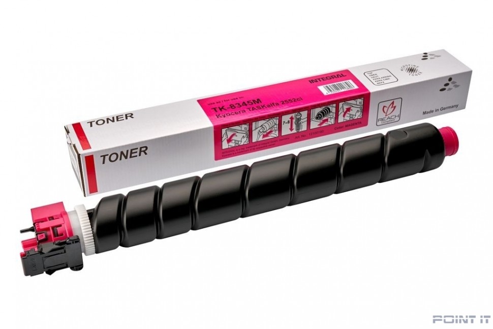 INTEGRAL TK-8345M Тонер-картридж для  Kyocera  TASKalfa  2552ci/2553ci (12000 стр.) пурпурный, с чипом