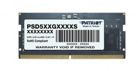 Модуль памяти для ноутбука SODIMM 8GB DDR5-5600 PSD58G560041S PATRIOT