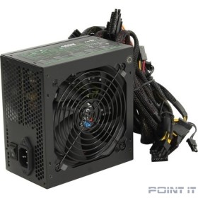 Блок питания Aerocool KCAS 600W PLUS (ATX 2.4, 600W, Active PFC, 120mm fan, 80 PLUS BRONZE) Box