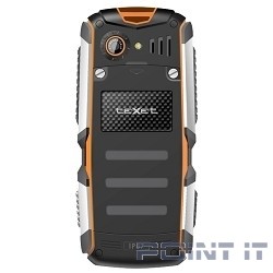 TEXET TM-513R мобильный телефон цвет черно-оранжевый