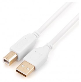 Кабель а/в GOPOWER Длина 1.8 м Разъёмы USB A (M)-USB B (M) Цвет белый 00-00028931