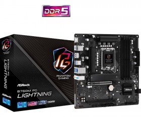 Материнская плата B760 S1700 MATX B760M PG LIGHTNING ASROCK