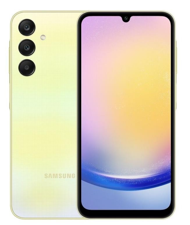 Мобильный телефон GALAXY A25 6/128GB YELLOW SM-A256 SAMSUNG