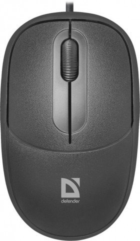 Мышка USB OPTICAL DATUM MS-980 BLACK 52980 DEFENDER
