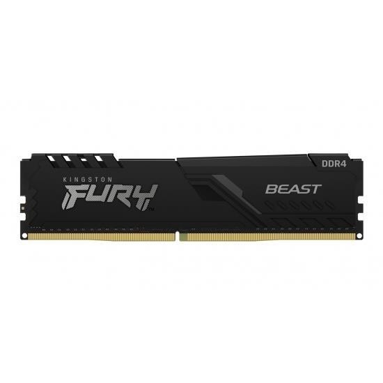 Модуль памяти FURY 16GB DDR4-3200 KF432C16BB1/16,CL16, 1.35V BLACK KINGSTON