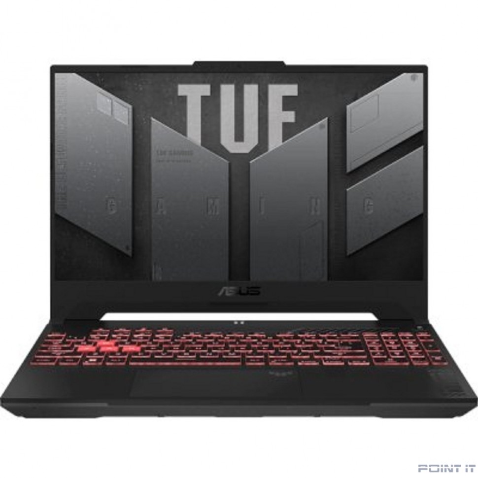 Ноутбук ASUS TUF Gaming A15 FA507UV-LP027 [90NR0I25-M001D0] Gray 15.6" {FHD Ryzen 9 8945H/16Gb/512Gb SSD/RTX 4060 для ноутбуков - 8Gb/noOs}