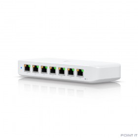 UBIQUITI USW-Ultra-60W PoE-коммутатор, 8х 1G RJ45, раздача 52 Вт