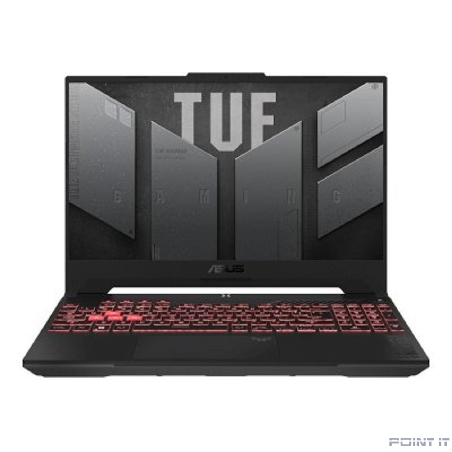 Ноутбук ASUS TUF Gaming A15 FA507UI-HQ059 [90NR0I65-M00330] Gray 15.6" {QHD Ryzen 9 8945H/32Gb/1Tb SSD/RTX 4070 для ноутбуков - 8Gb/noOs}