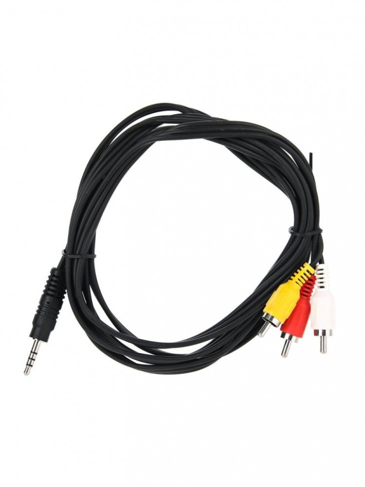 Кабель AUDIO 3.5MM/3XRCA 1.5M CV213-1.5M VCOM