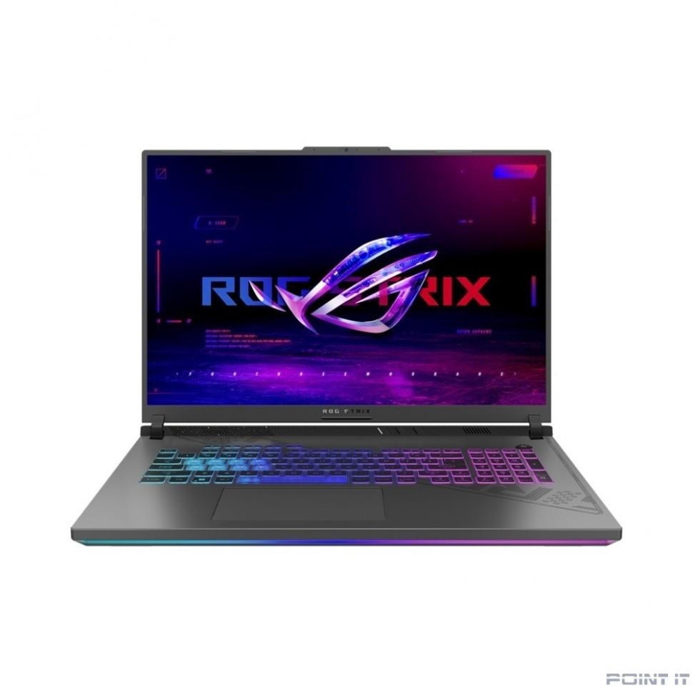 Ноутбук ASUS ROG Strix G18 G814JV-N6168 [90NR0CM1-M00BC0] Eclipse Gray 18" {2560x1600 i7 13650HX/16384Mb/1024PCISSDGb/RTX4060 8Gb/DOS}