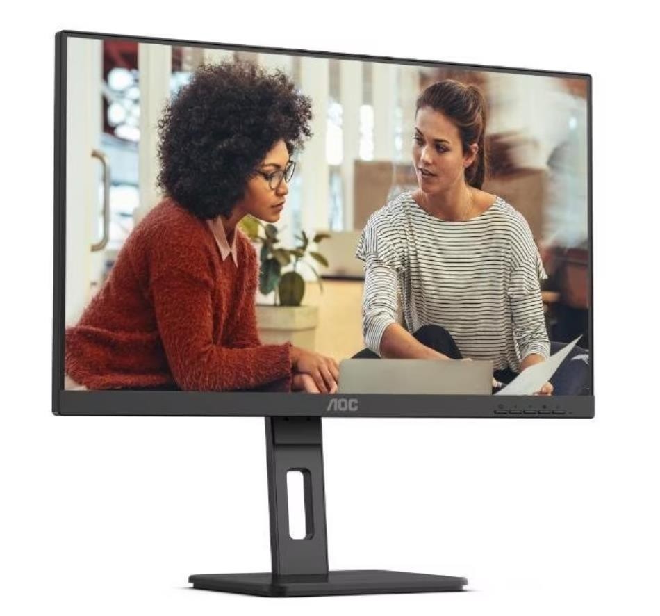 ЖК монитор AOC 24E3QAF/23.8"/IPS/1920x1080 16:9/75 Гц/250/1000:1 Matte/4 мс/да/черный/7.14 кг 24E3QAF